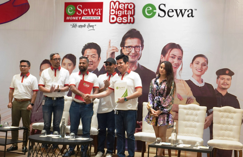 ई–सेवा मनी ट्रान्सफरको 'मेरो डिजिटल देश' अभियान असोज १ गतेबाट सुरु, बम्परमा एक जनालाई काठमाडौंमा घर